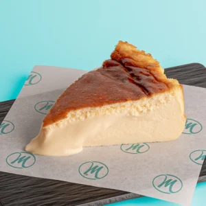 Porción tarta de queso - Mila Repostería en Alicante